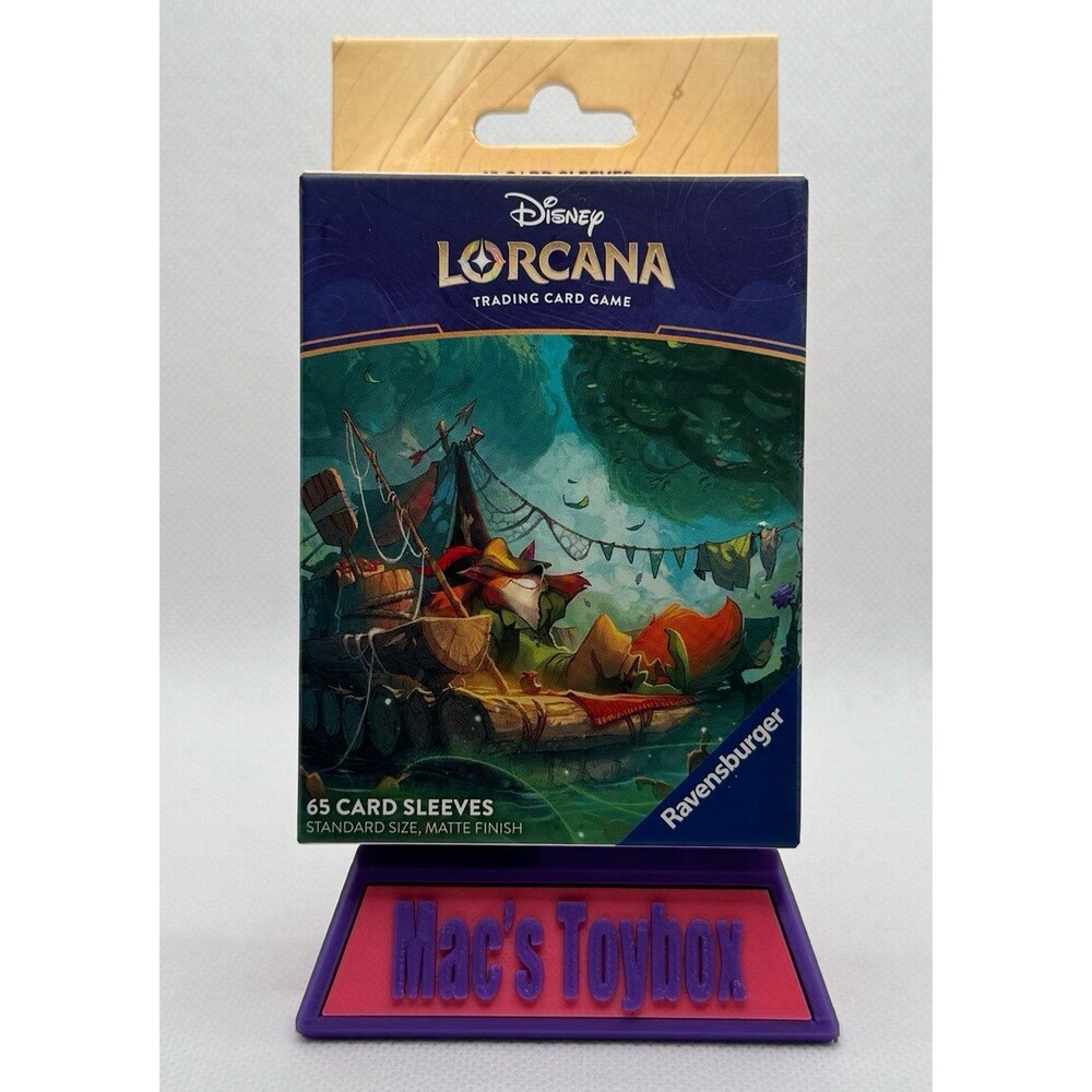 Disney Lorcana Robin Hood Card Sleeves (65 Count) Into the Inklands Official TCG